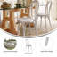 Chaise empilable commerciale en bois massif avec patins fixes-1821453683-1821453685