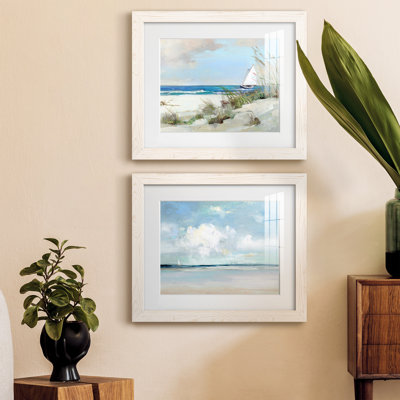 Ensemble de 2 cadres photo sur papier