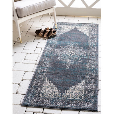 Tapis oriental gris Mumford