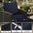 24" X 24" X 6.5" Outdoor Cushion Set Patio Chair Cushions-1257011267
