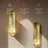 12.59" Metal Wall Tealight Holder with Feather Design for Ambient Lighting, Home Decor, and Christmas Decor