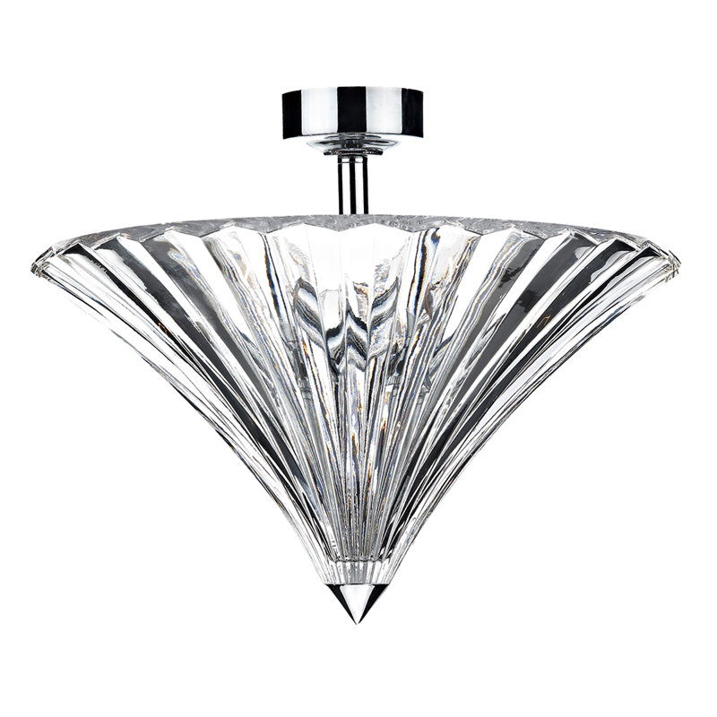Behne Glass Semi Flush Mount