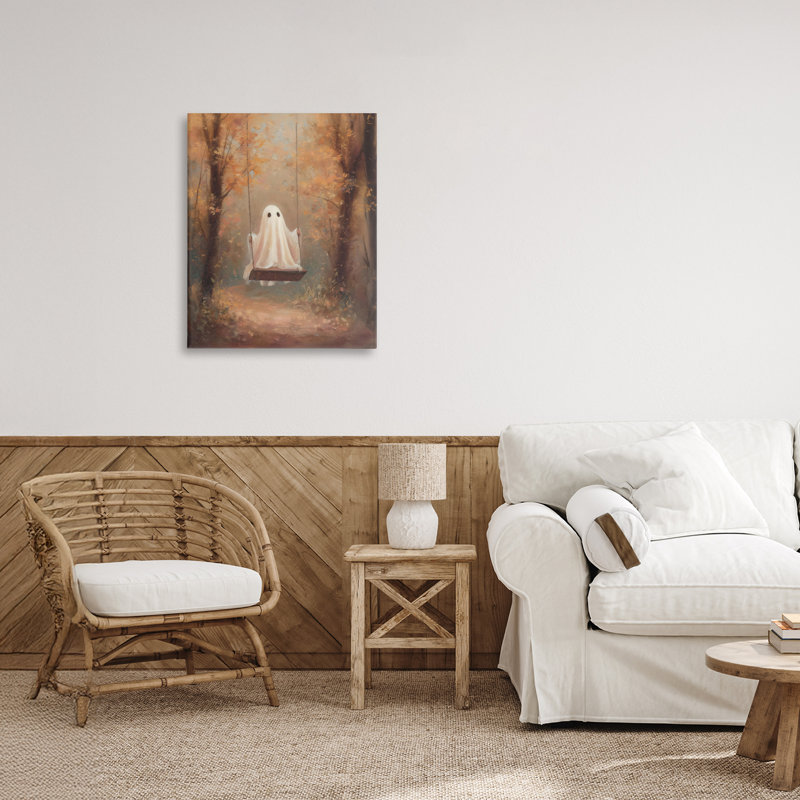 «Eerie Swinging Ghost» par Arlington Prints, H 20 po x l 16 po