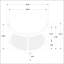 Table de bout ronde Benson