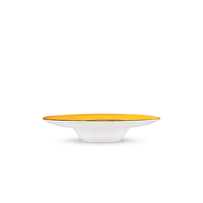 Wilmax Colourboom 24cm Round Deep Plate 24cm, Green