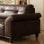 Coussin de canapé modulaire en cuir véritable Coffee-1384758033