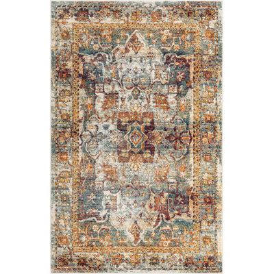 Tapis traditionnel Mekalah multi oriental