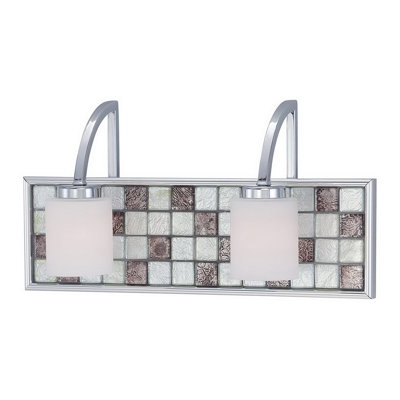 Éclairage pour meuble-lavabo 2 lumières del Cotten