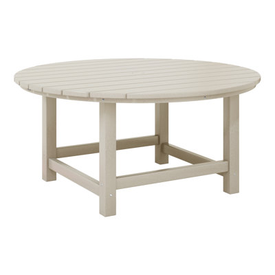 Table basse ronde en polyester Adirondack de 38 po Laguna