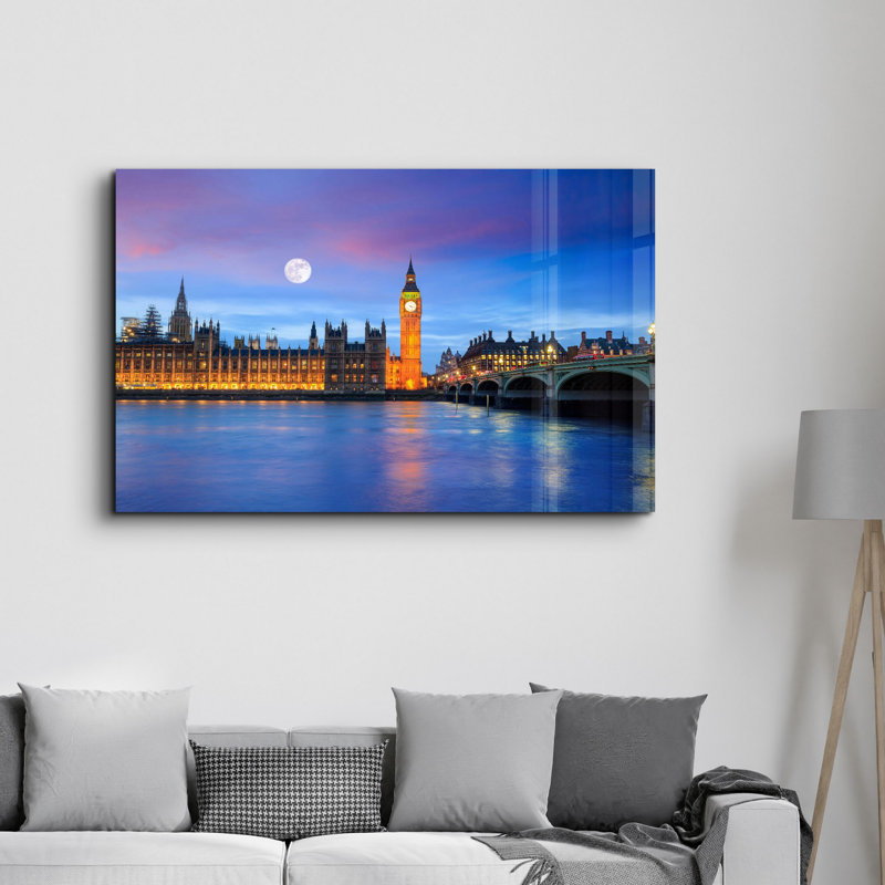 Decorative Tempered Glass Painting