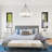 6 - Light 19.69'' Dimmable Modern Drum Candle  Chandelier With Glass Shade-1660989623