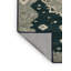 Tapis bleu lavé à la machine-1110904591