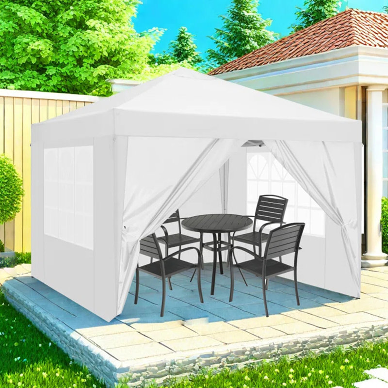 Tente pliante imperméable 118 x 118 , Noir