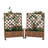 37'' H  2 Piece  Mobile Outdoor Raised Garden Bed Wood Planter Box with Trellis and wheels-611415759