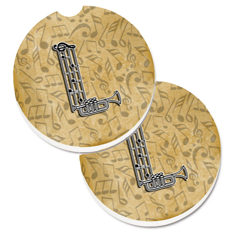 Sous-verre musical instrument coast, L