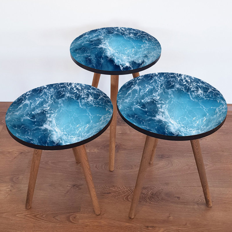 Tables gigognes 3 pieds Aubuchon