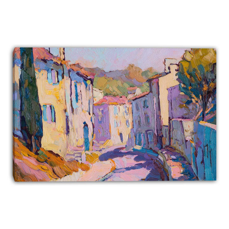 Lavande, art mural sur toile tendue, L 48 po x H 36 po x P 1,5 po