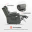 Upholstered Heated Massage Chair-1935285848