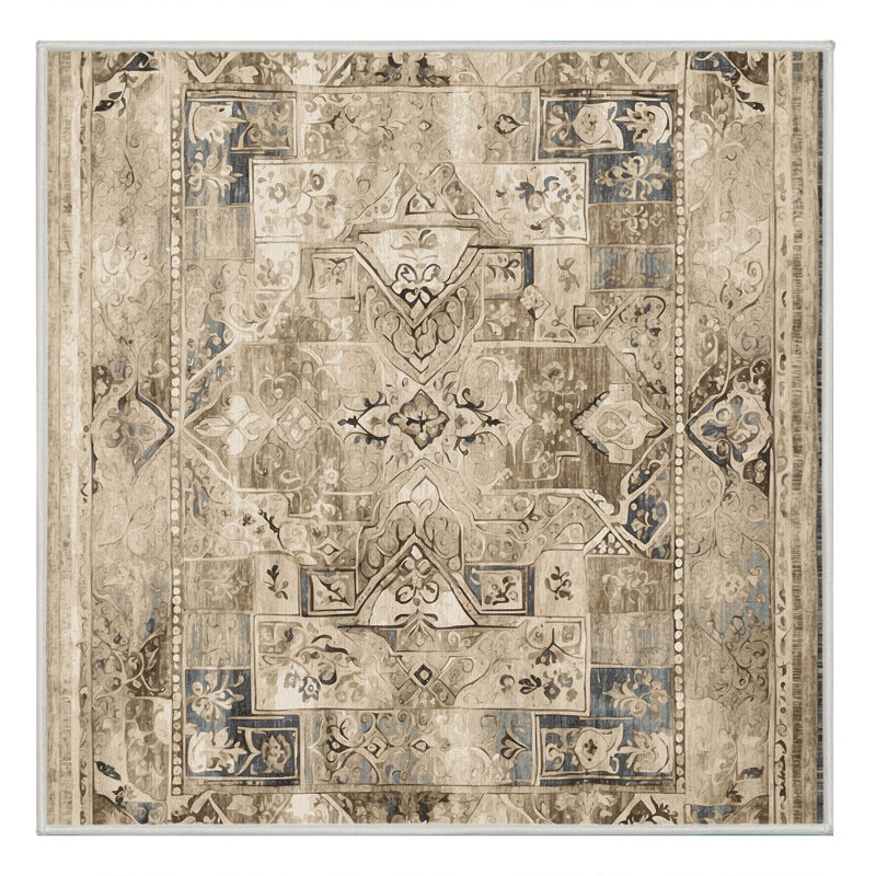 Ancient Whisper Rug, Square 3'