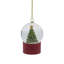 Globe terrestre en résine / verre 1,8 x 1,8 x 2,8 po H / base rouge arbre, paquet de 2
