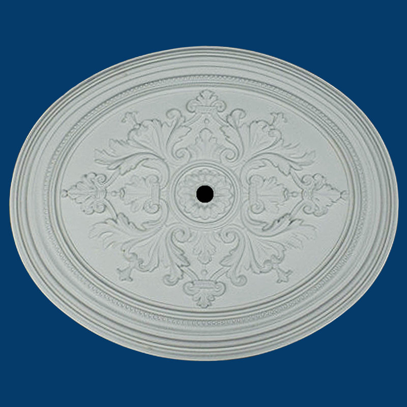 Médaillon ovale pour plafond