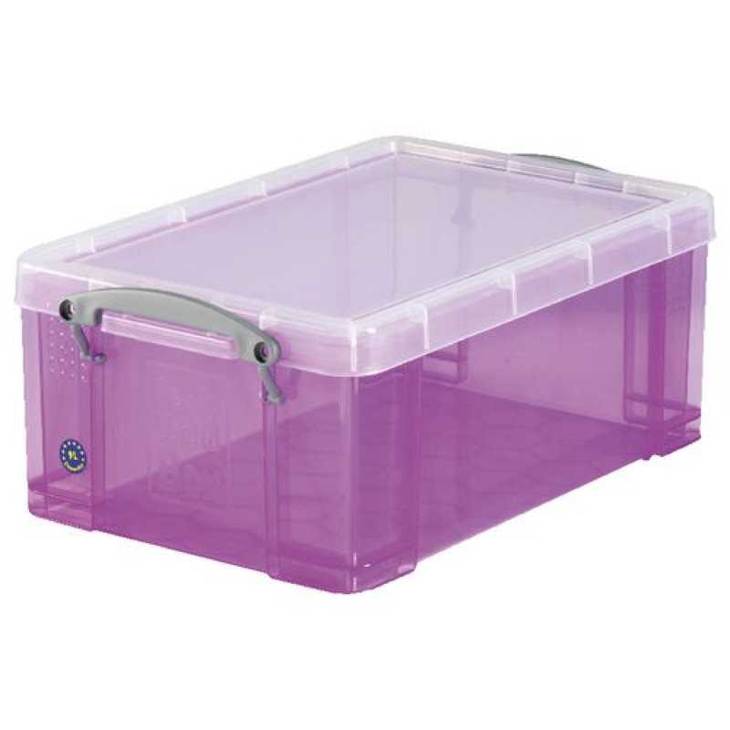 Really Useful Box Plastic Bin, Purple