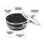 Mianra 10 - Piece Non-Stick Aluminum Cookware Set-111712324