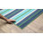 Deltana Machine Woven Striped Indoor / Outdoor Rug-1835370350