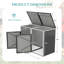 La poubelle peut contenir 2 poubelles-557222104