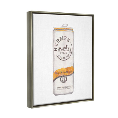 " Fashion Designer Style Glam Beverage Can Illustration "