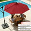 Parasol en porte-à-faux 120 po Leshea-1408181655