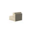 Gatsby Patio Chair Armless Section with Cushion-42566704