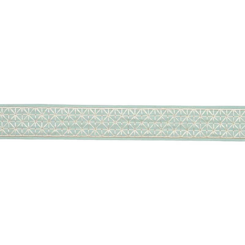Ruban Directoire étroit, Bleu sarcelle