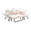 Canapé-lit modulaire réversible avec méridienne et rangement Ermon-779786398