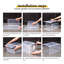 Boîte à chaussures organisateur, lot de 6, boîte à chaussures empilable en plastique avec porte transparente, boîte de rangement pour chaussures, pour chaussures de sport-1180949558