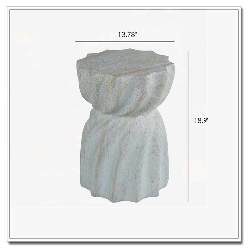 Table d'appoint d'extérieur pour terrasse