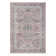 Oriental Machine Washable Rug with Rubber Non-Slip Backing for Living Room, Dining Room, Bedroom, Office & Playroom