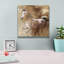  «Golden Gray» par Kari Brooks, art mural sur toile, 12 po x 12 po