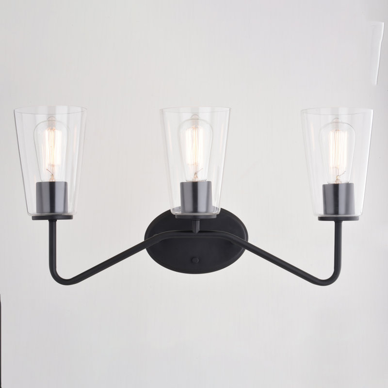 Beverly 3 - Light Dimmable Vanity Light, Matte Black