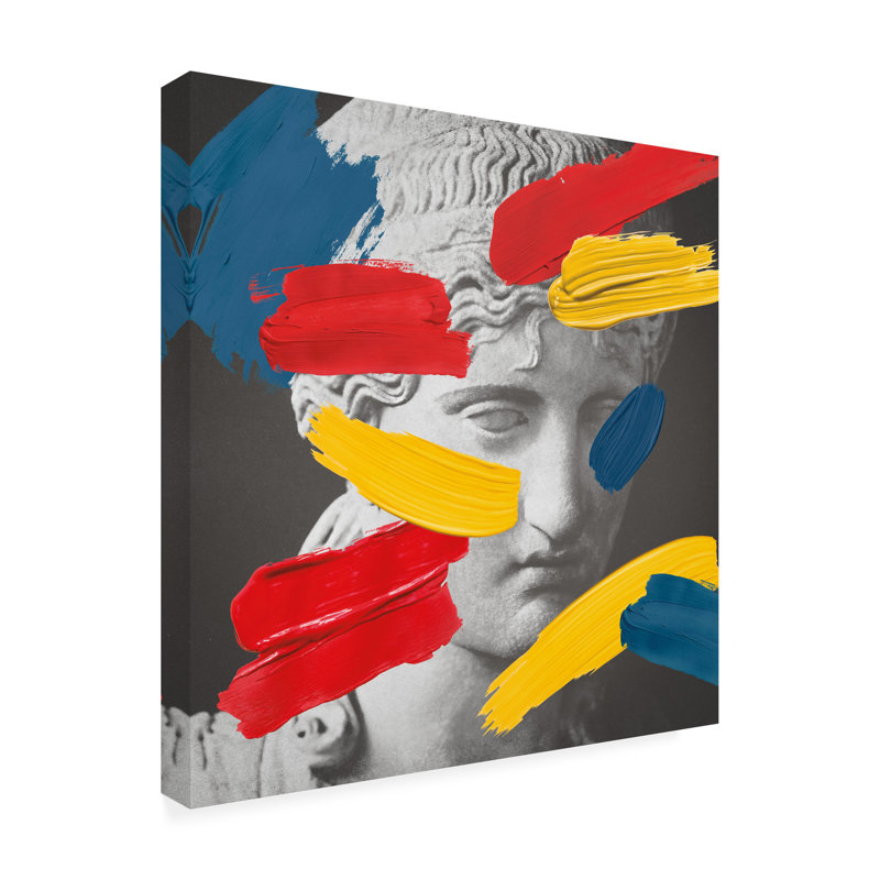  Art mural sur toile Wild Apple, H 14 po x l 14 po