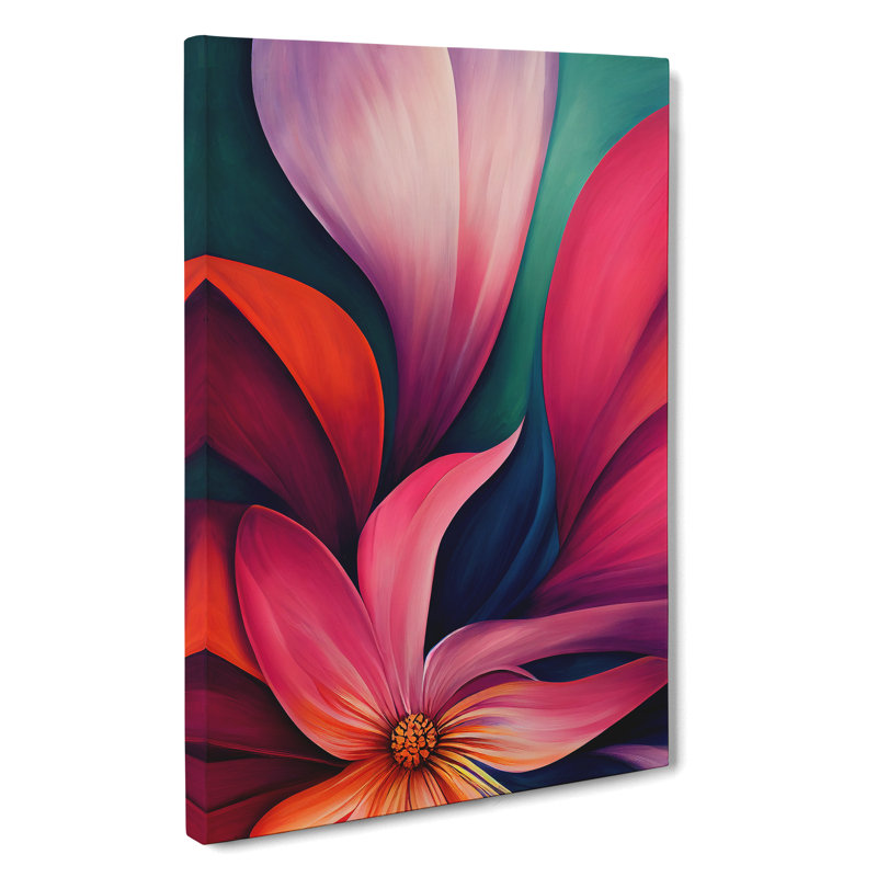 Many Shining Flowers - Wrapped Canvas, 60cm H x 40cm W x 3cm D