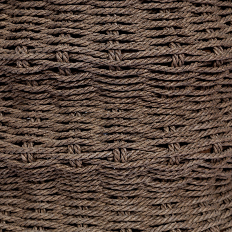 Brailey End Table-Smoked Natural Sungkai, Dark Brown Sungkai