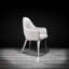 Chaise d'appoint en velours Merriott-271805995-271805993