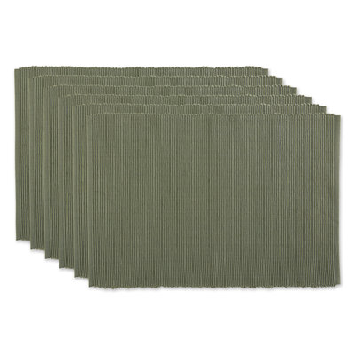 Aban Cotton Solid Colour Rectangle Placemat