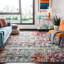 Forney Abstract Hand Woven Area Rug-1073710031