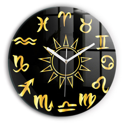 Glass Wall Clock