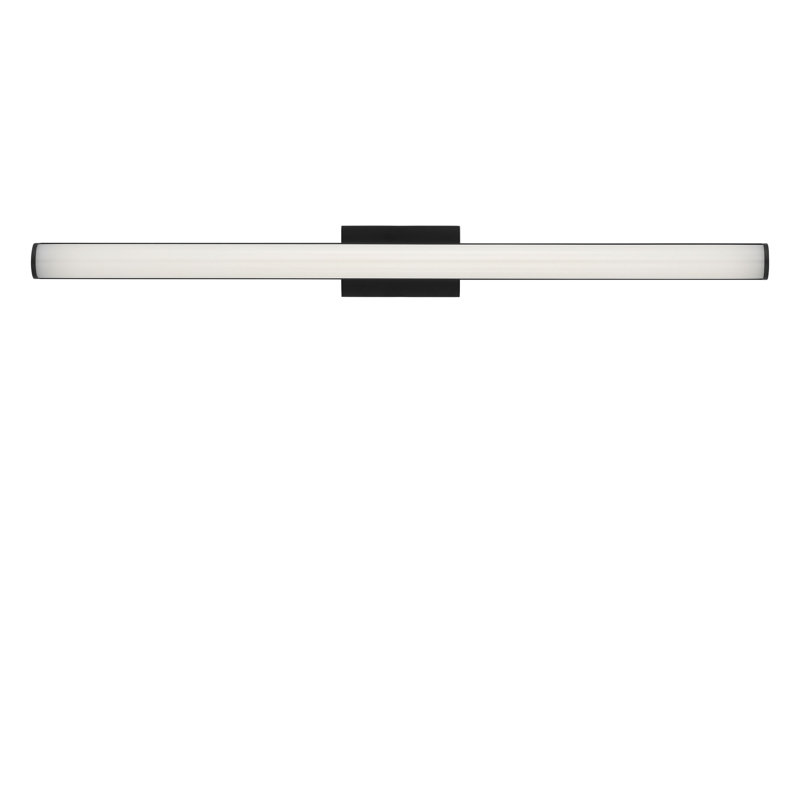 Cavitt LED Vanity, Midnight Black, 3" H x 30" W x 3.1" D