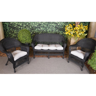 Ensemble de coussins d'extérieur de trois articles