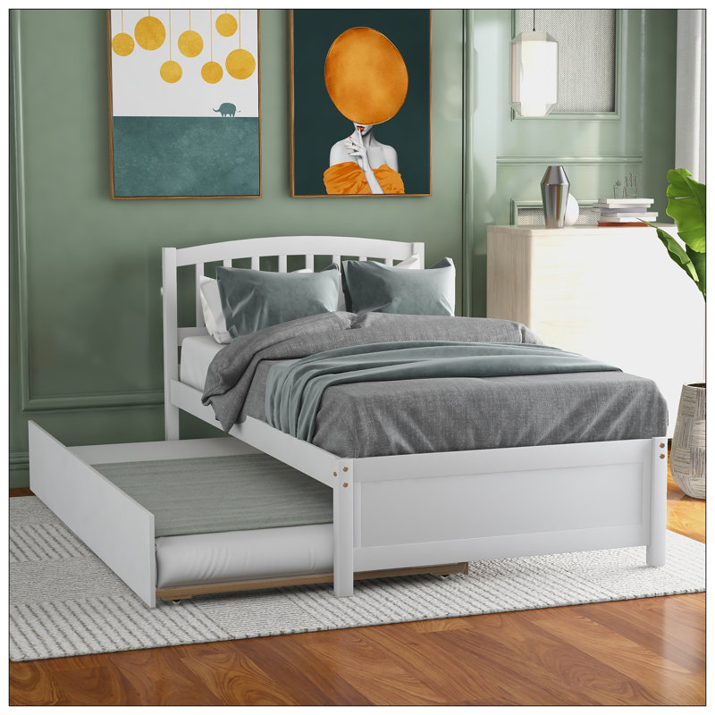 Lit pour chambre à coucher, Blanc