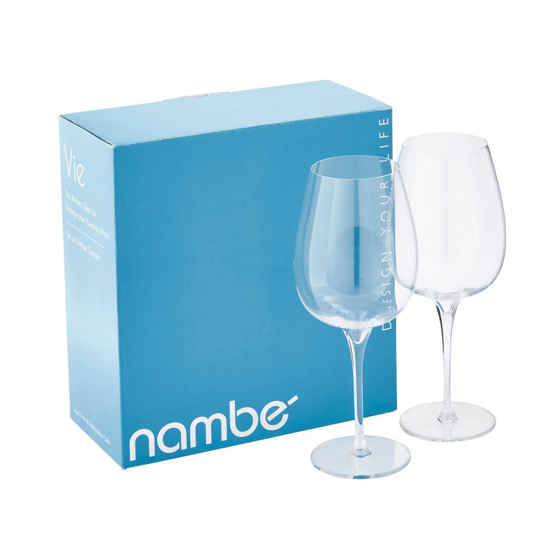 Nambe Vie Cabernet Glasses